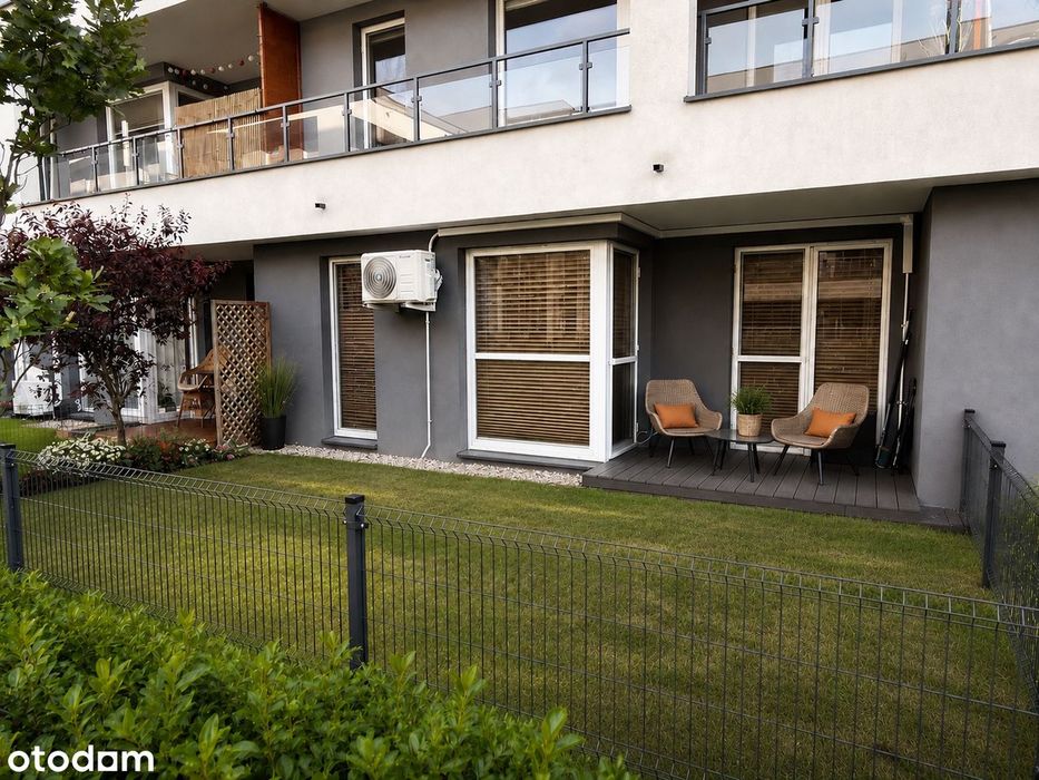 Przytulne mieszkanie z tarasem i ogródkiem, 51m²