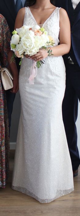 Suknia ślubna ivory rybka