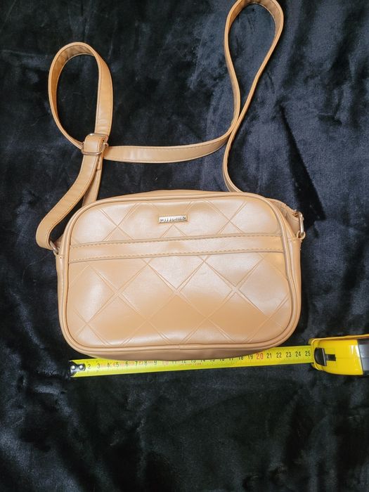 Torebka listonoszka camel Witchen karmelowa