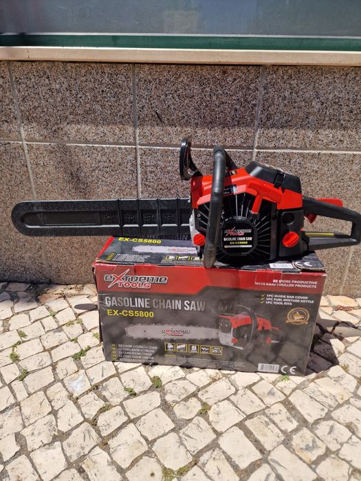 Motosserra cilindrada 58 novo