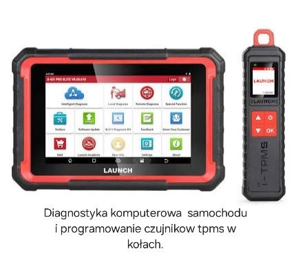 Diagnostyka komputerowa samochodu / Programowanie czujnikow tpms