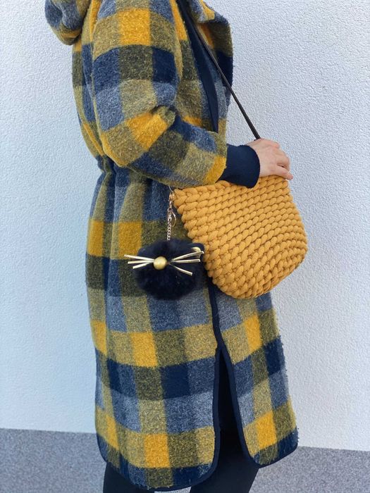Torebka handmade, na ramię, nowa