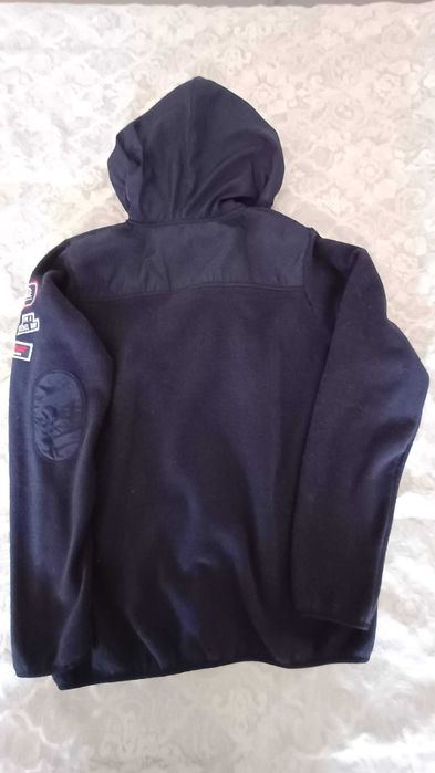 Casaco Polar Tiffosi Azul Escuro com Capuz – Tam. 13/14 anos (164cm)