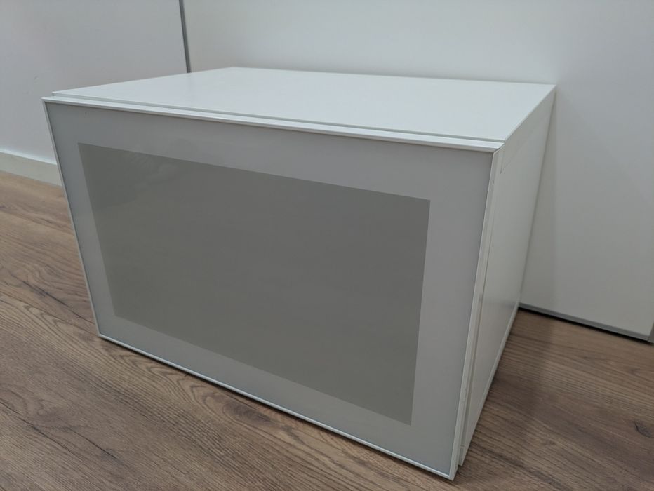 Móvel Besta IKEA - Porta e estande de vidro