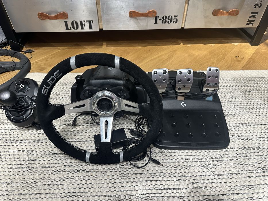 Logitech G923 + SHIFTER / zamiana