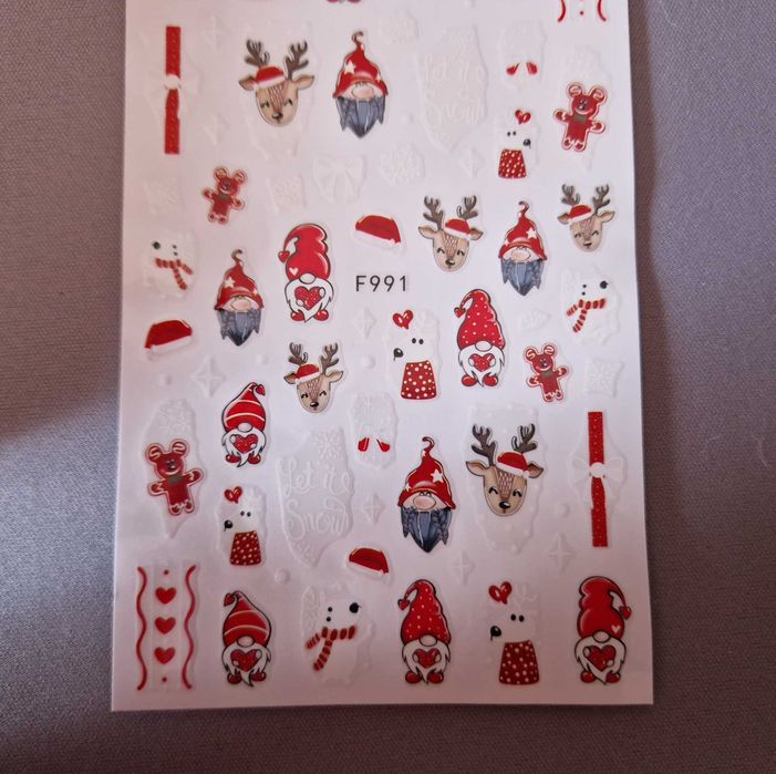 Adesivos Natal - autoadesivos para unhas