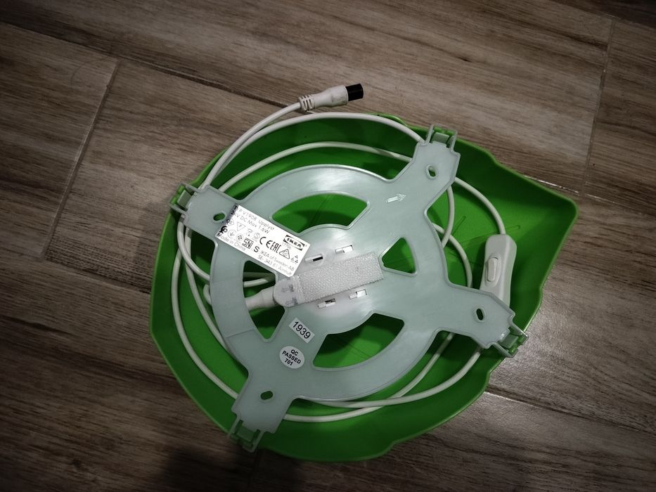 Ikea liść małpka nocna 24V dla dzieci brak zasilacza