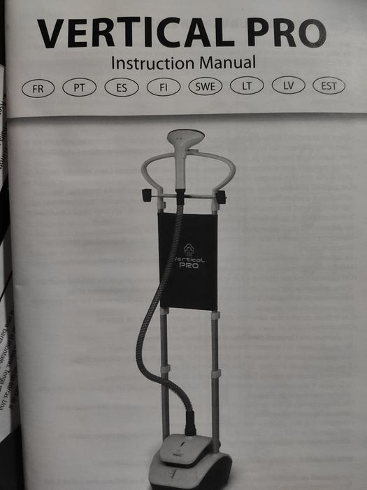 Ferro a vapor vertical