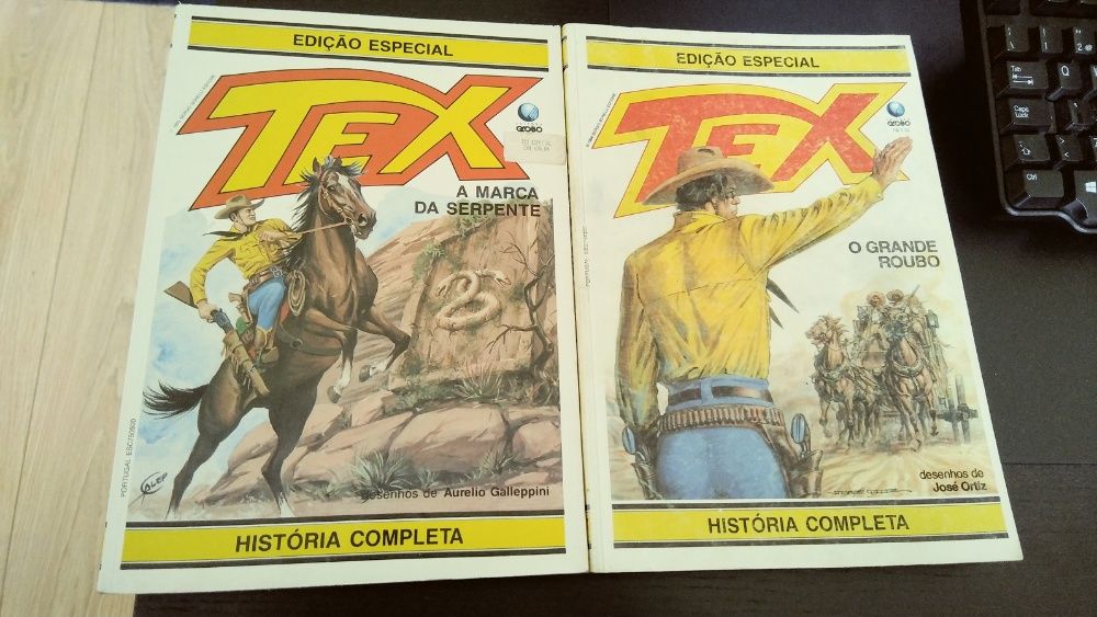 Pequeno lote de Livros de Tex Willer