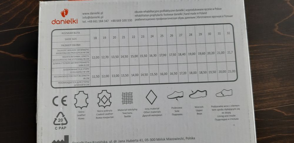 Sandałki kapcie DANIELKI r 24 50zl