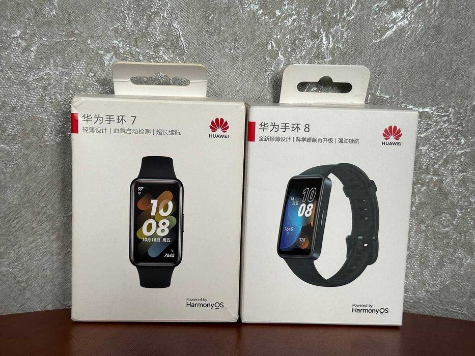 Продам Годинники Huawei Band 7 та Huawei Band 8 Повний комплект