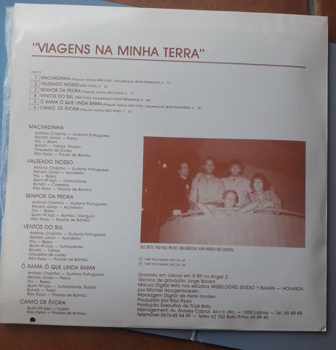 Rão Kyao -  Viagens na Minha Terra, vinil