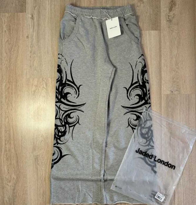 Jaded London Grey Blade Joggers — оригінал, нові, S