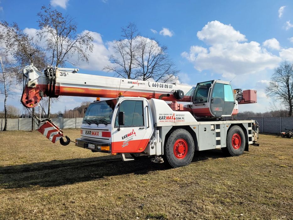Terex PPM ATT 400/3 AC 35 35t  Żuraw samojezdny 35t + bocian + koło zapasowe