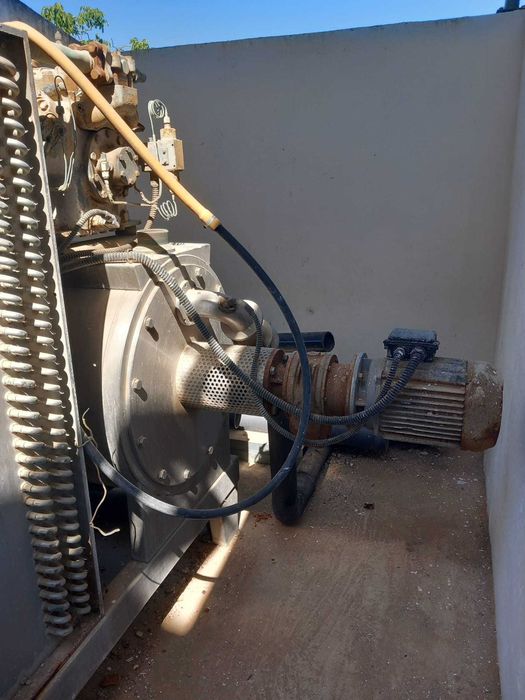 Unidade de refrigeração com corpo raspante