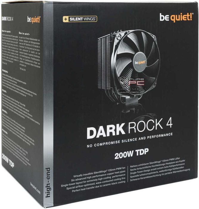 Chlodzenie dark rock 4 be quiet