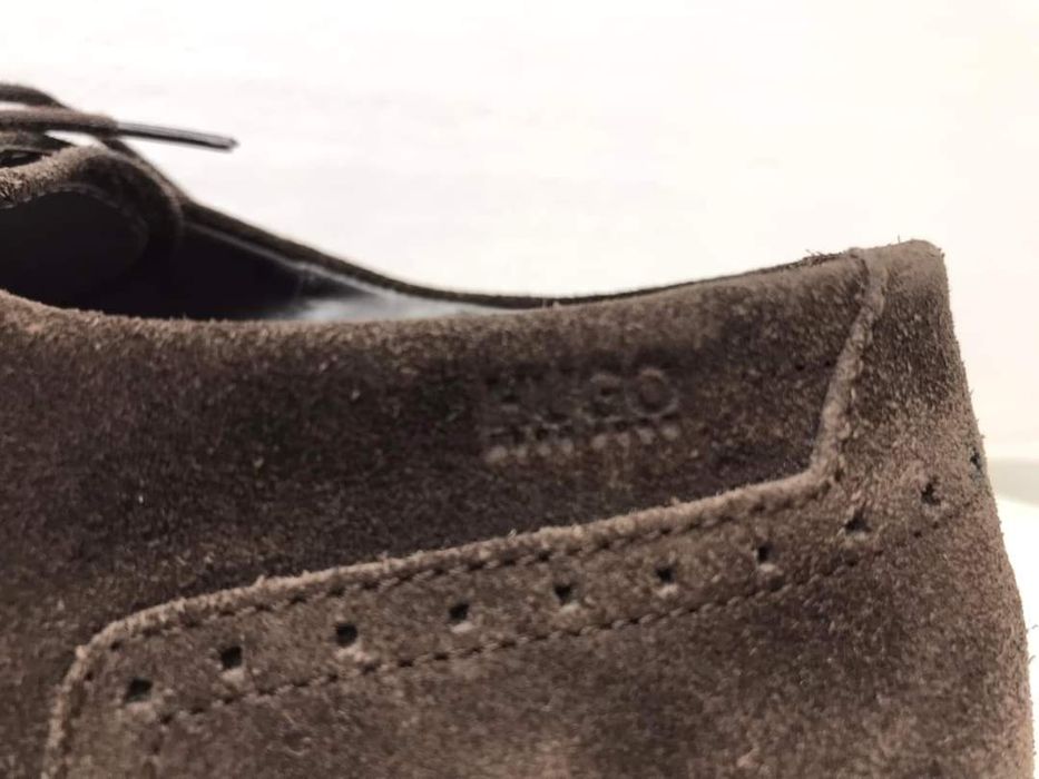 Półbuty męskie skórzane Hugo Boss Rozmiar 42,5