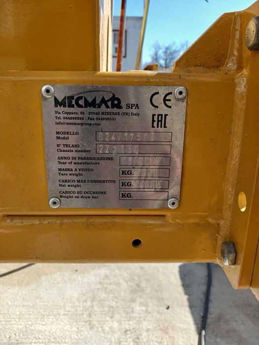 Мобільна зерносушарка Mecmar D24 Мекмар