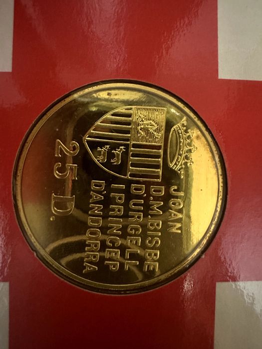 Andorra 1991 "10th Anniversary of Red Cross" Prata Proof