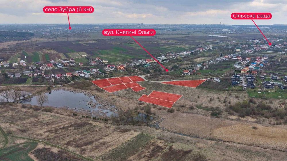 Продаж земля під будівництво, Кротошин, Пасіки, Львів обл.