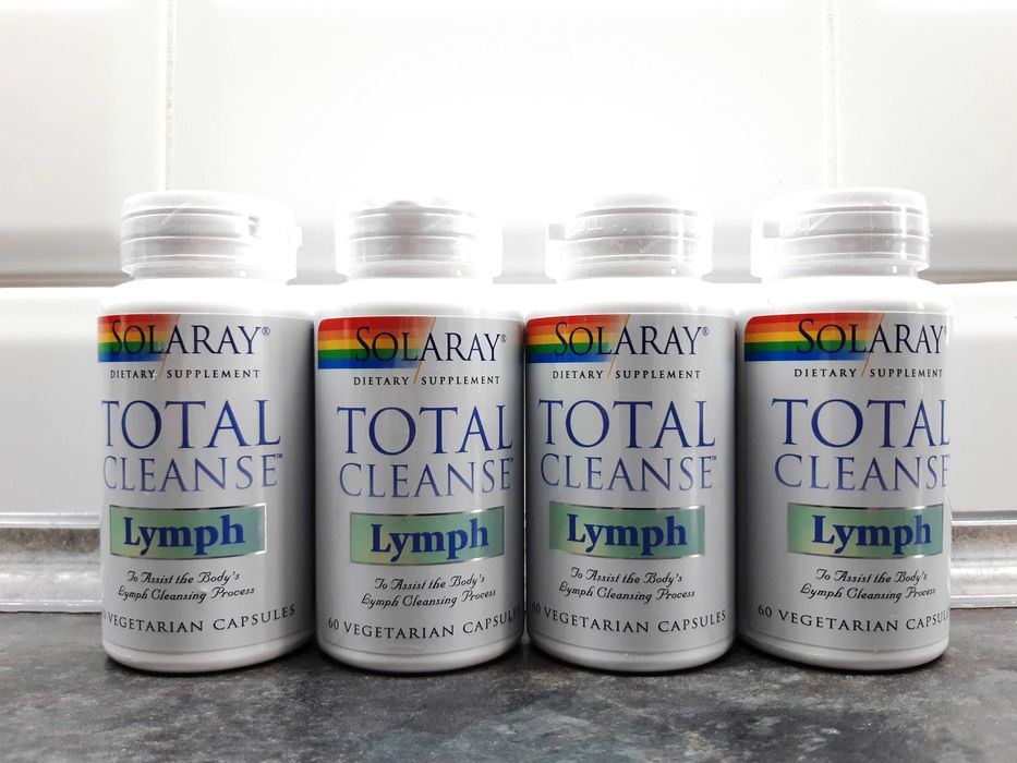 Solaray, Total Cleanse Lymph (60 капс.), очистка лимфы и детоксикация