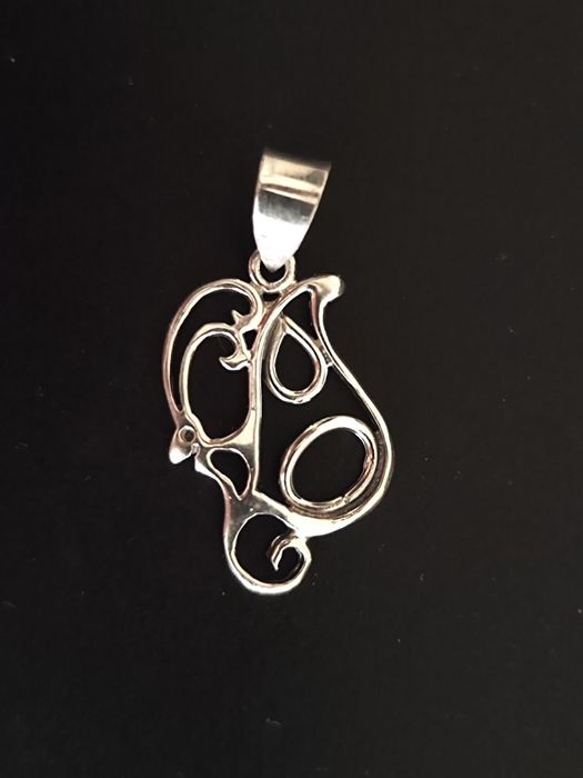 Кулон серебряная 925 пробы