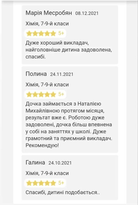 Репетитор з хімії