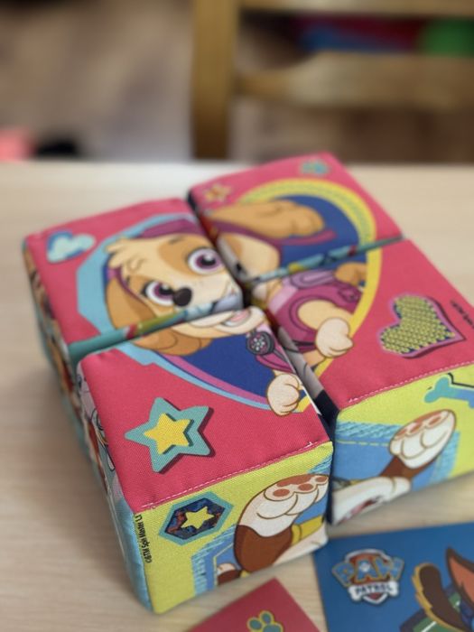 Дитяча гра-пазл кубики