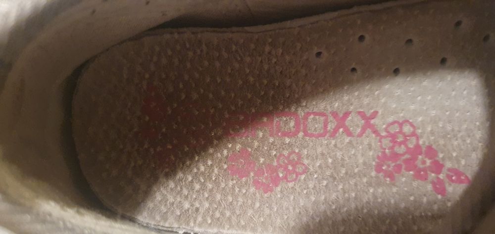 Buty kapcie baleriny r. 27 cocodrillo dziewczynie srebne