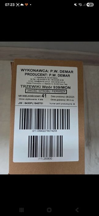 Trzewiki monoskie