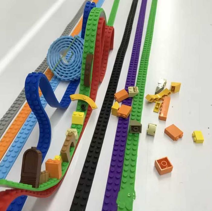 Fita Cola Lego vermelha