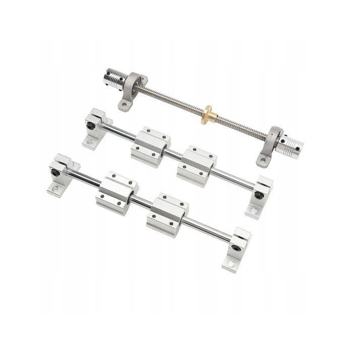 Prowadnice liniowe CNC wałki 8 mm + łożyska SC8UU