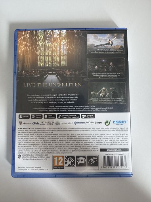 Гра Hogwarts legasy на ps5
