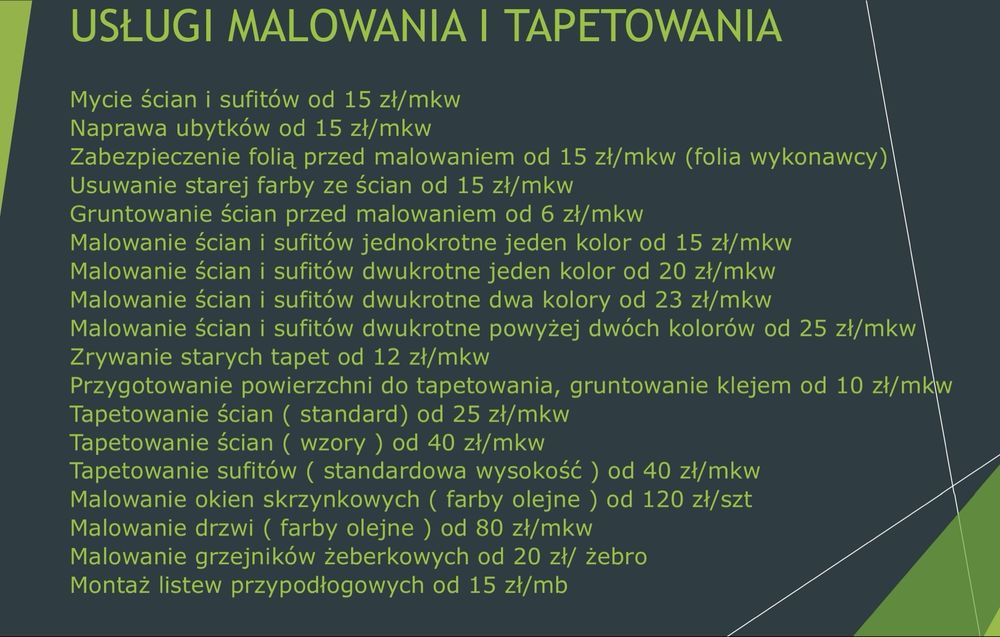 Malowanie i tapetowanie, tanio i solidnie