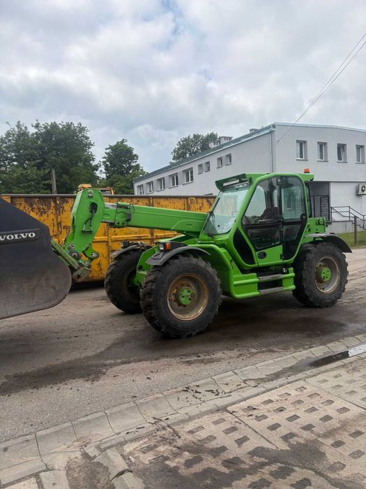 Ładowarka teleskopowa Merlo P 60.9 CS 6T udźwigu łyżka + widły