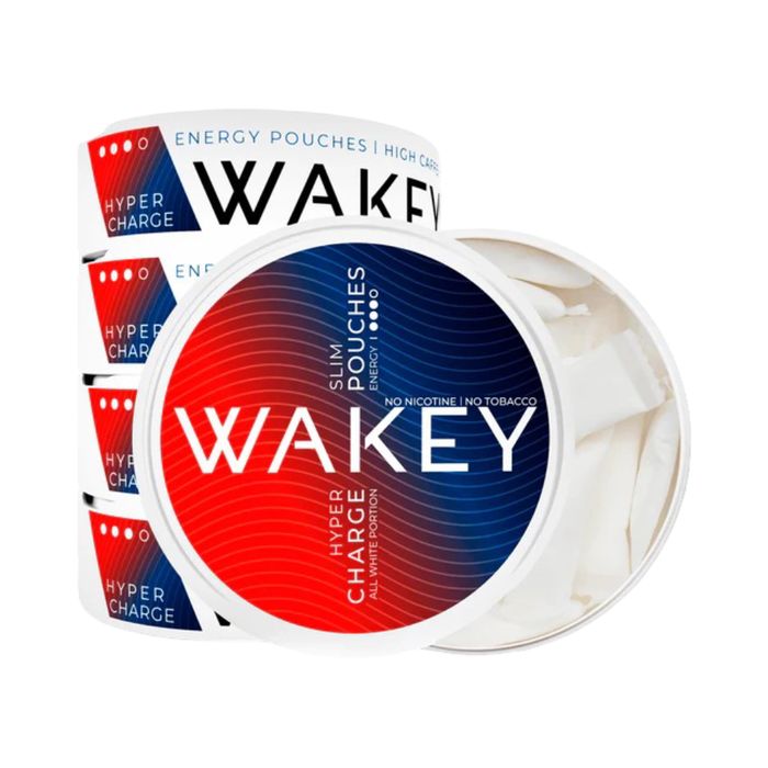 WAKEY Woreczki Kofeinowe Energetyczne Witaminowe 50mg Owocowe 20 szt