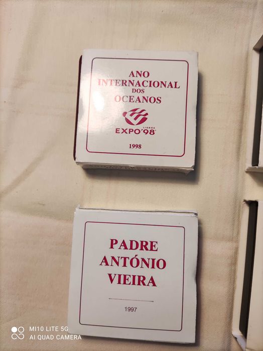 Moedas da imprensa nacional-casa da moeda.