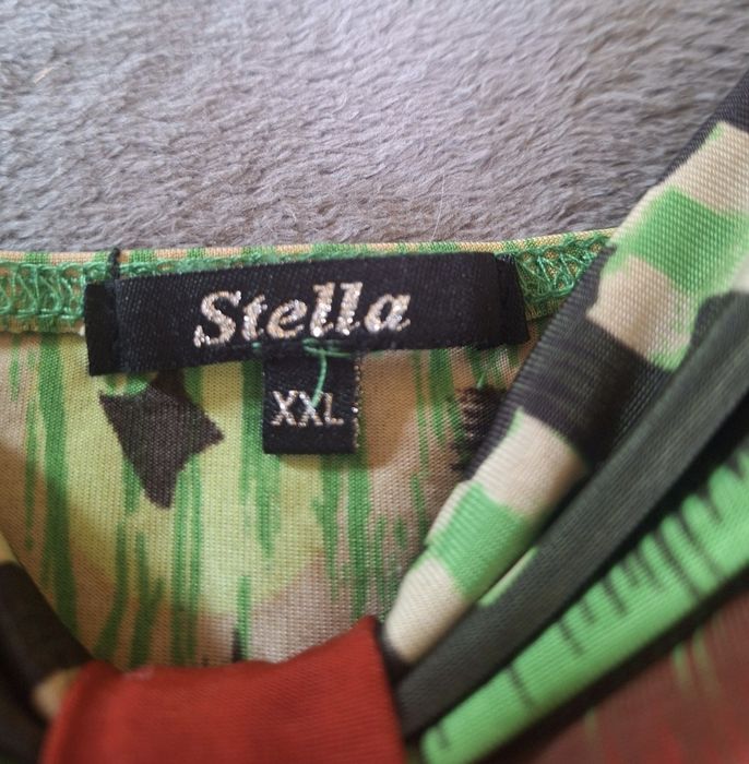 Długa sukienka maxi bez ramiączek marka Stella rozmiar XXL 44