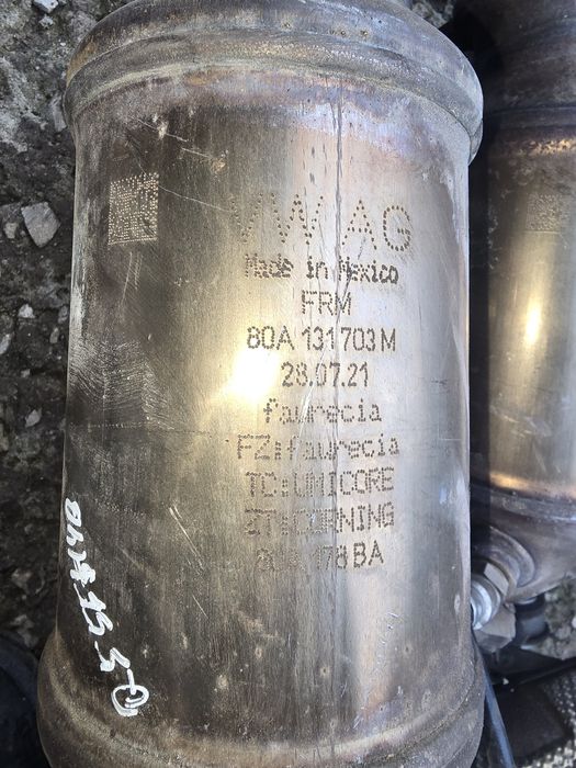 Audi Q5 80А 17.25 рік  каталізатор в наявності 6 шт.