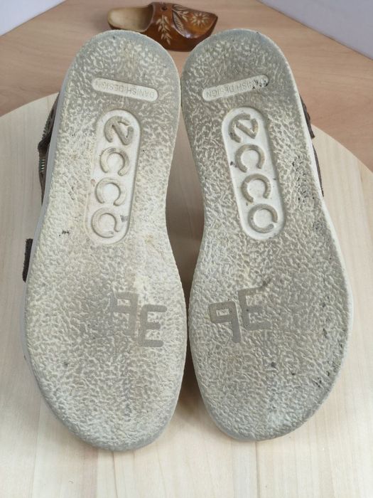 Sandały r.36 Ecco Flowt damskie skórzane na rzep