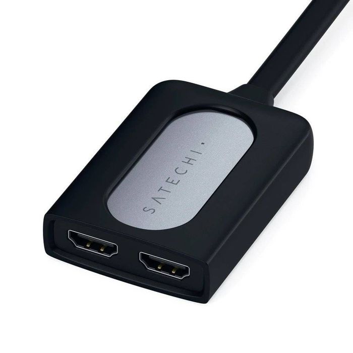 Satechi DUAL USB C DUAL HDMI para MacOS