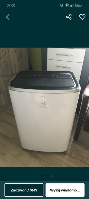Klimatyzacja przenośna Electrolux