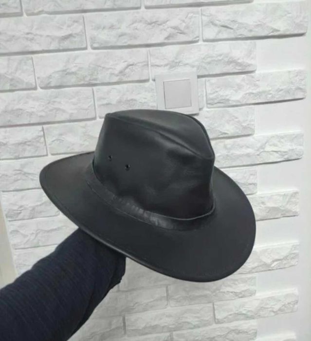 Stetson Капелюх р. S ковбойський фетровий шляпа ковбойская кожаная