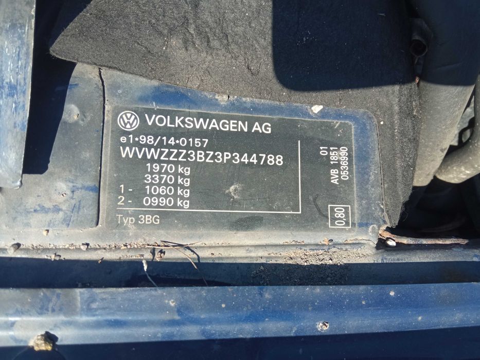 VW Passat B5 1.9 TDI AVB *na czesci*