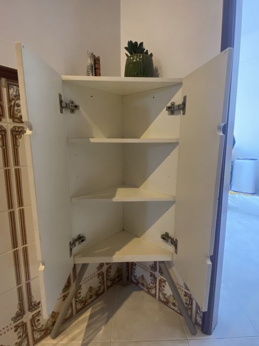 Movel de canto branco