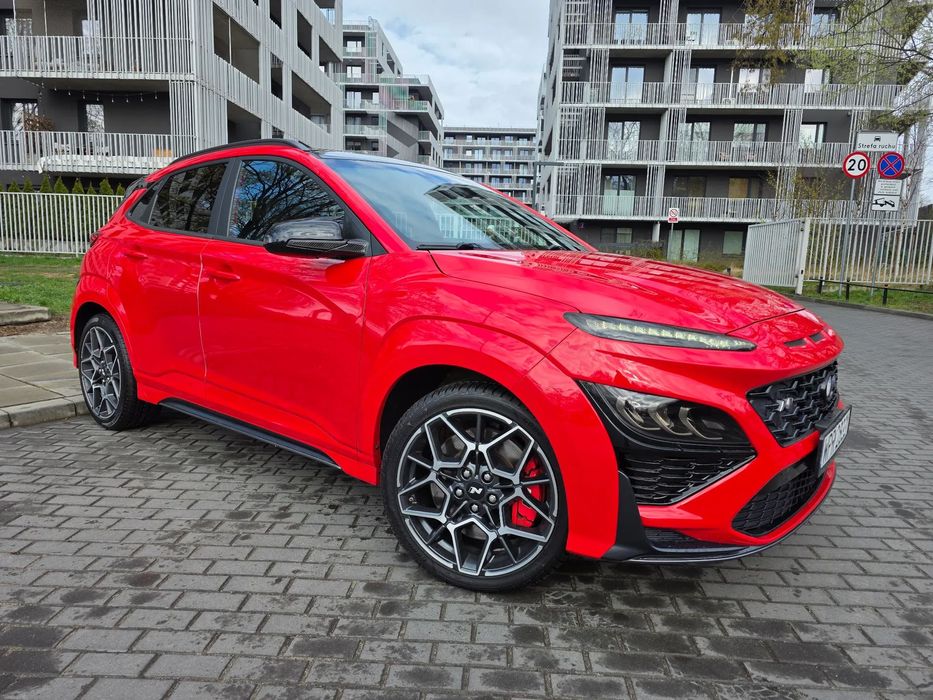Hyundai Kona Kona N * 2.0l benzyna 280KM (392Nm)*Przebieg: 40,669km*Dokumentacja