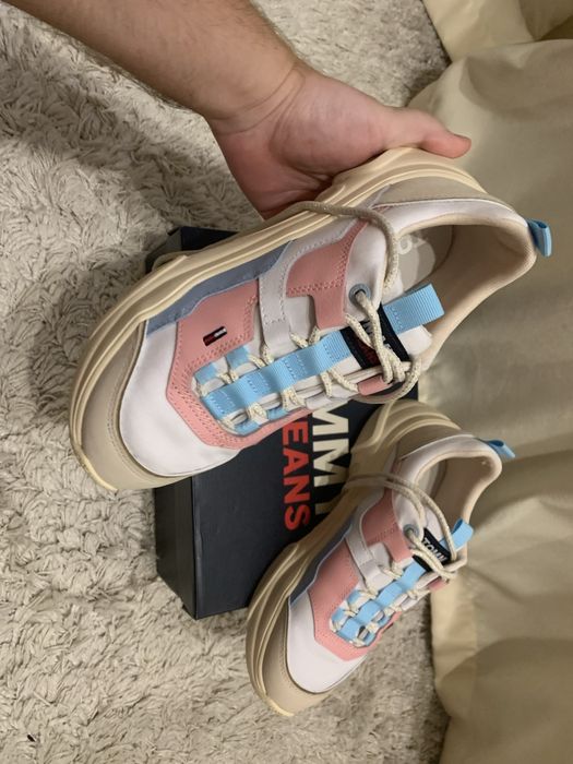 Новые Кожаные Женские Кроссовки Tommy Hilfiger 37(Покупались 7499)