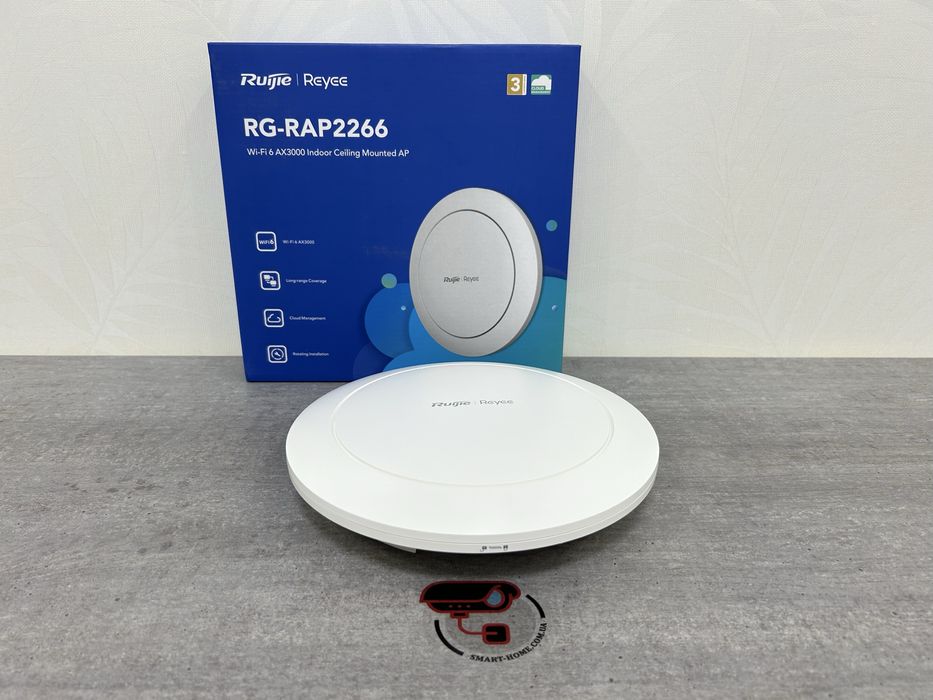 ХІТ wifi 6 Ruijie PoE гигабитная точка доступа в офис дом потолочная