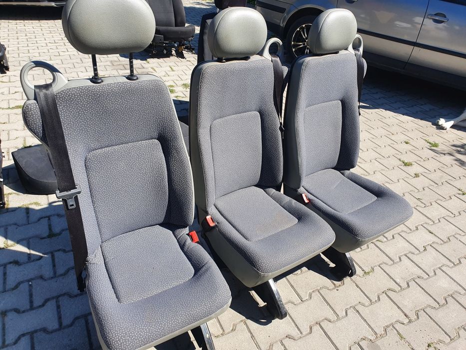 Fotele Fotel Pojedyncze Podwójne Pasy Bus Autobus Trafic Master Movano