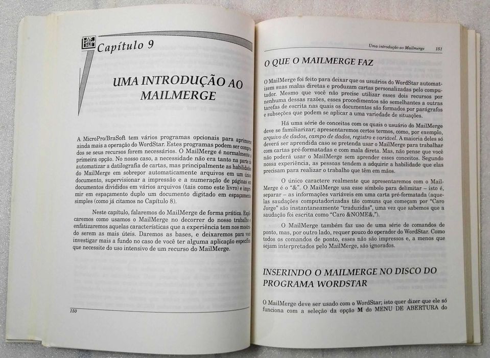 Livro WordStar – Guia do Usuário